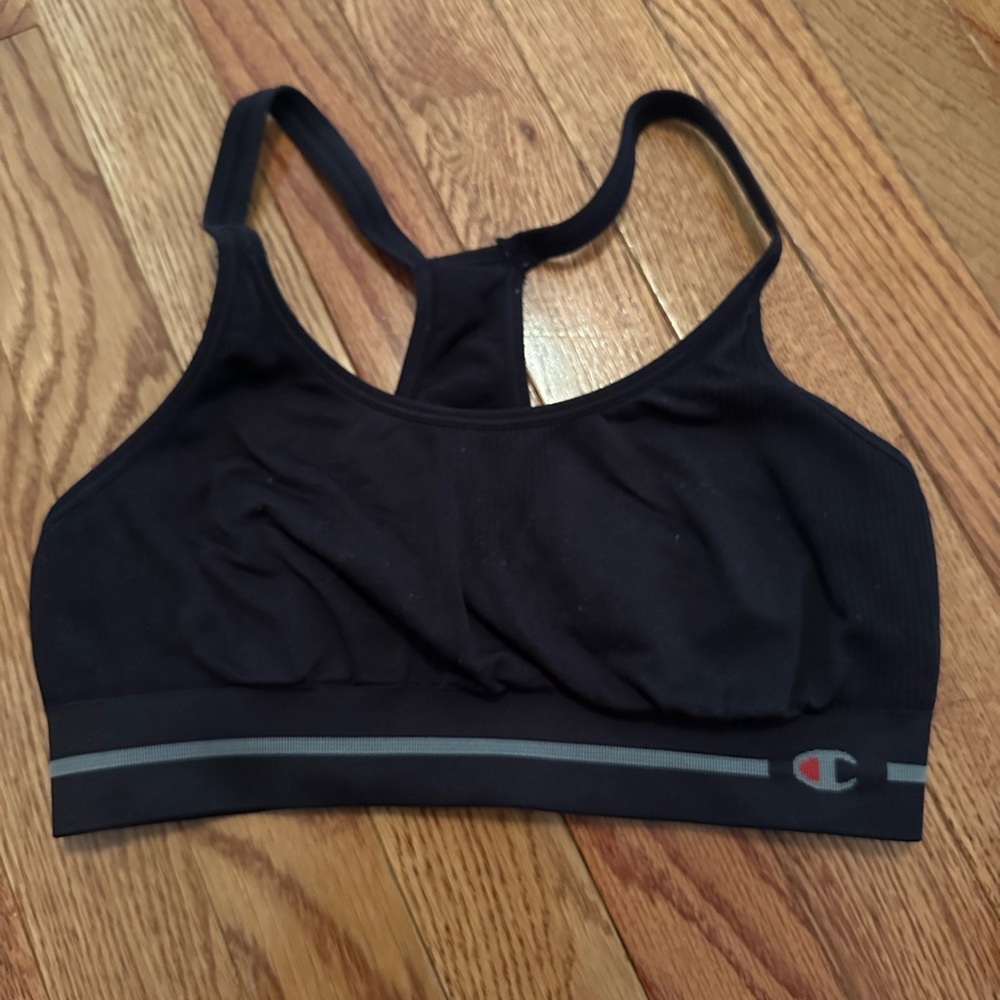 Champion Black Sports Bra